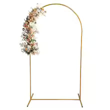 Arch Backdrop 2m x 1m golden frame $30 hire