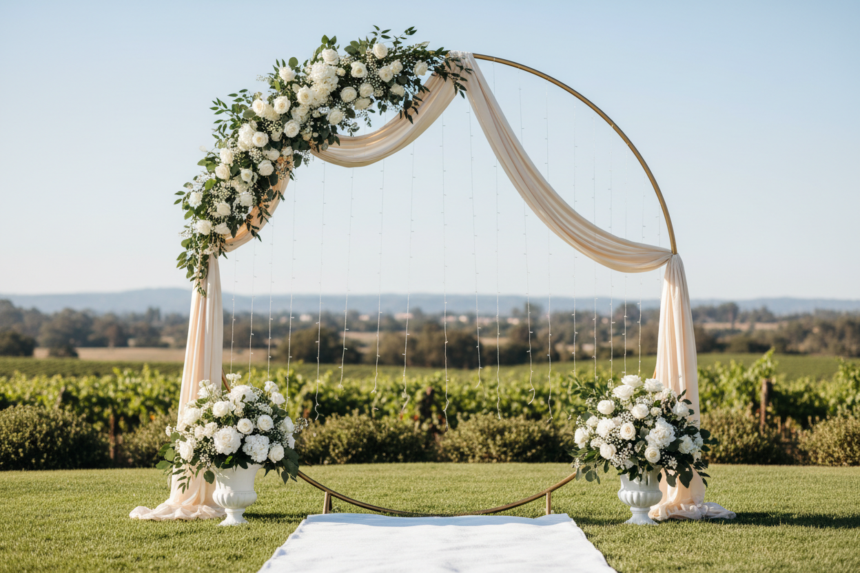 ring backdrop frame